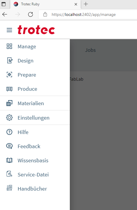 Trotec Ruby Menu.png